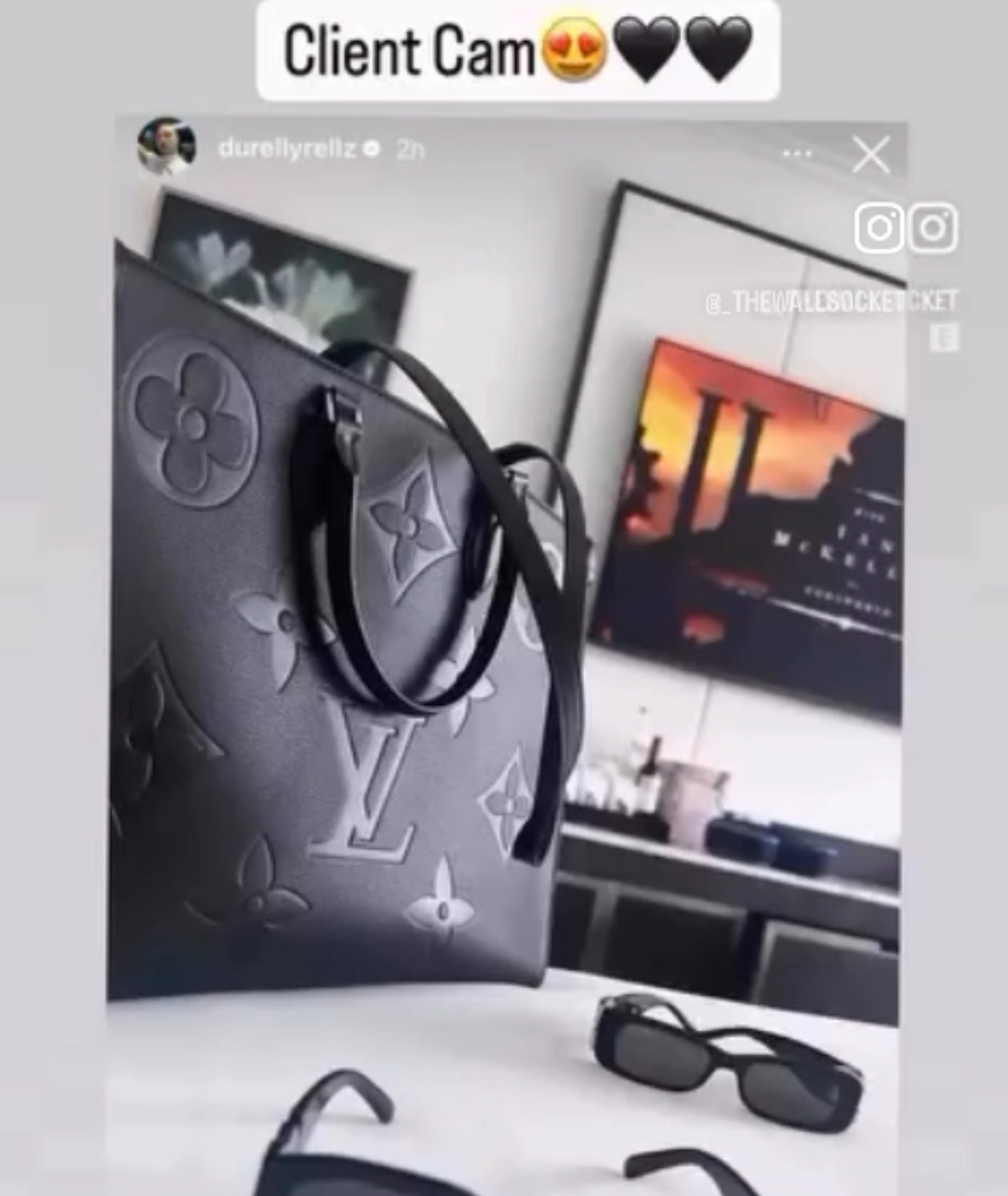Photo of LV Black Tote