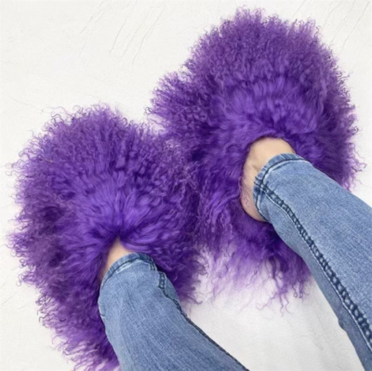 Photo of Fur Slides Purple